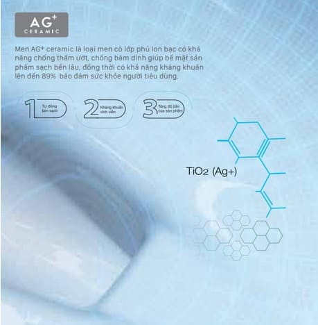 Bồn cầu V823 Viglacera men nano kháng khuẩn bển bỉ theo năm tháng