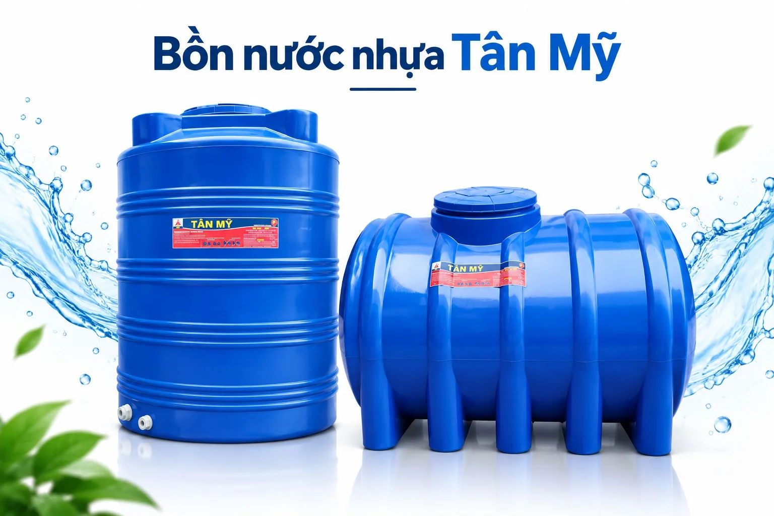 Bồn nước nhựa tân mỹ