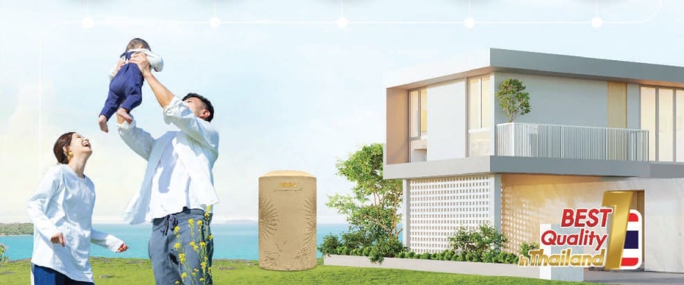 Bồn nước kháng khuẩn Wavelife Thái Lan