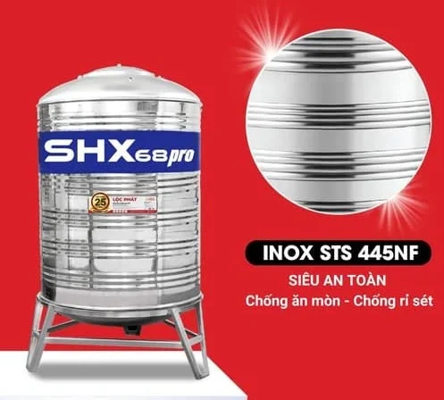 Bồn sơn hà xanh công nghệ sản xuất hiện đại
