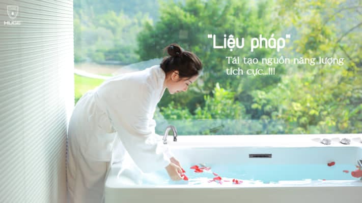 Bồn tắm giúp tăng cường sức khỏe và tinh thần