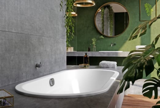 Bồn tắm xây có kích thước phổ biến