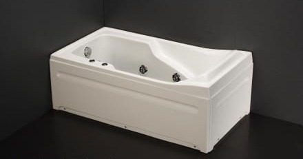 Bồn Tắm Massage 1.5M Chân Yếm Caesar MT0150L/R