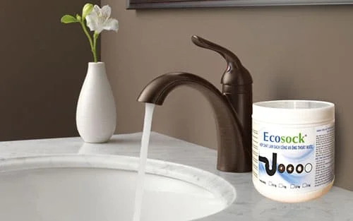 bột thông tắc lavabo EcoSock