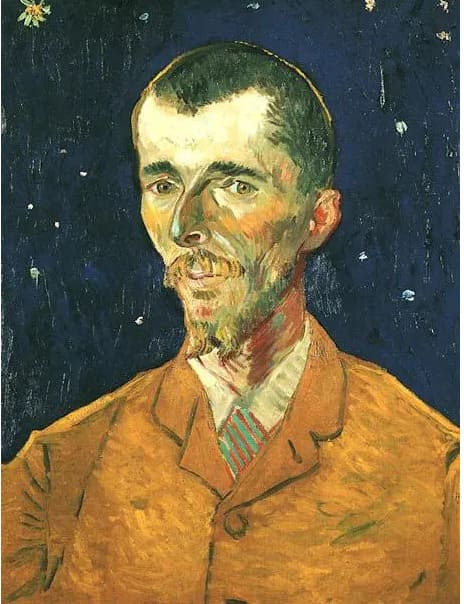 Bức chân dung Eugène Boch được Vincent van Gogh vẽ
