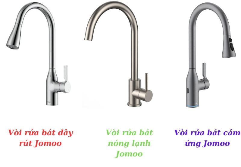 Các dòng vòi rửa bát phổ biến hiện nay 