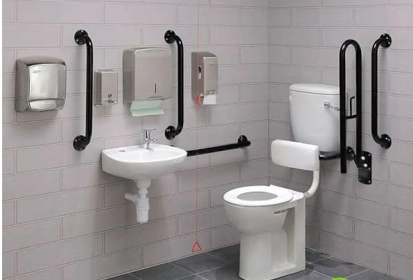 Các loại tay vịn cho nhà tắm