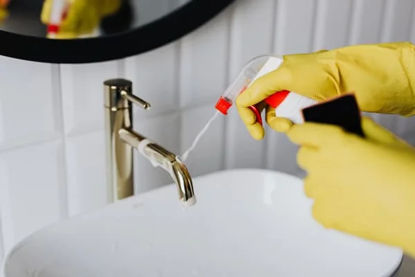 Cách làm sạch vòi Lavabo