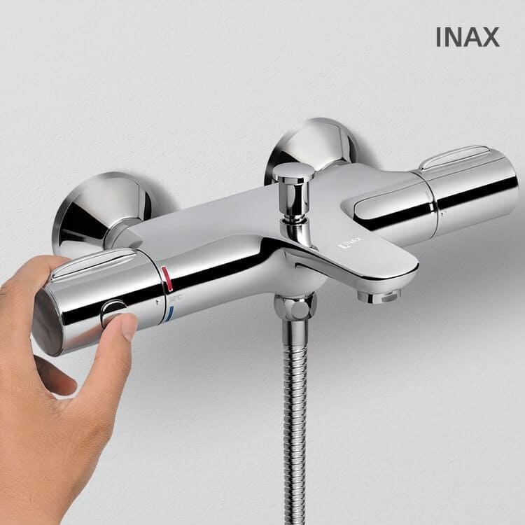 Cách sử dụng sen tắm nhiệt độ Inax 