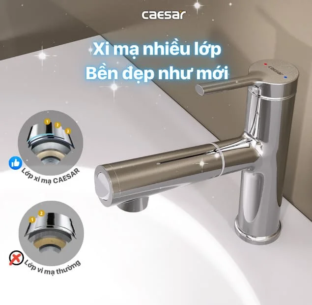 Vòi chậu Caesar B190C