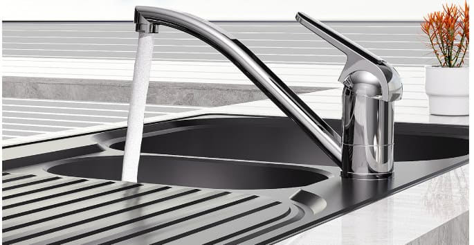 Vòi chậu rửa bát gắn chậu Caesar K511C