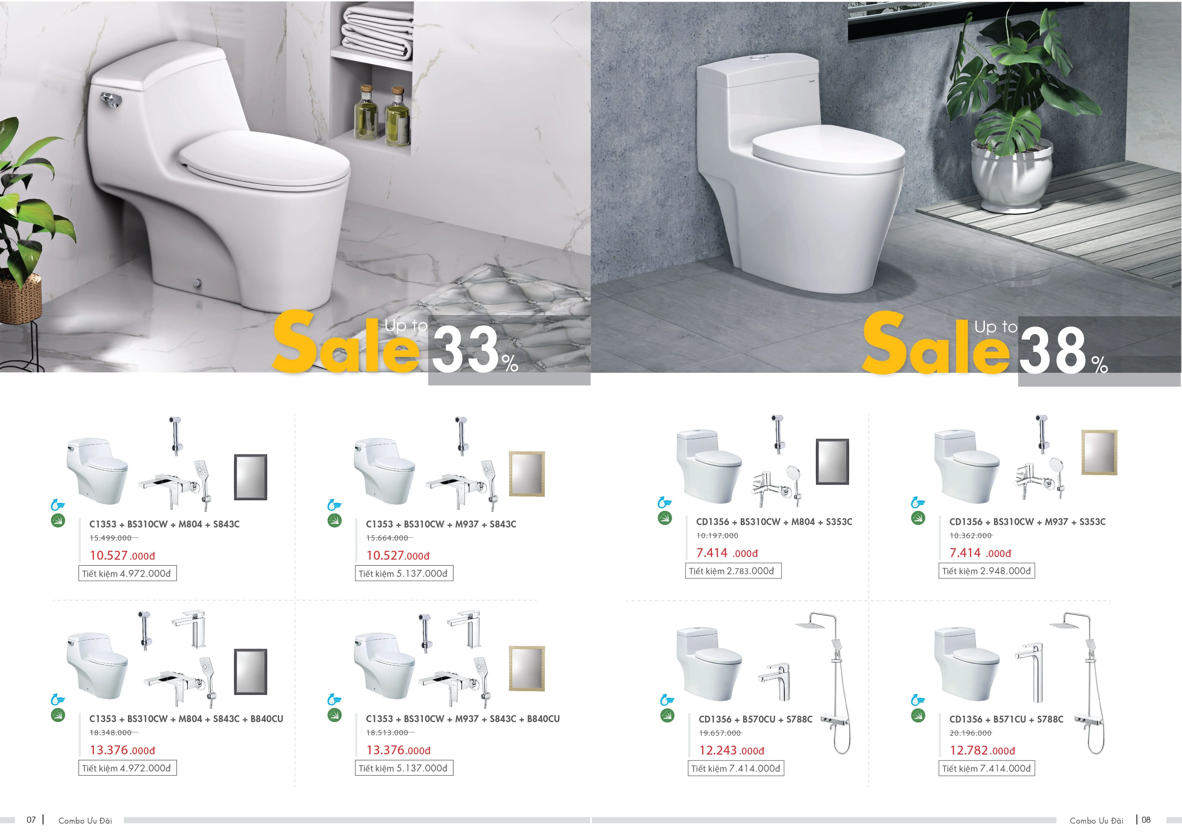 Khuyến mại bồn cầu Caesar