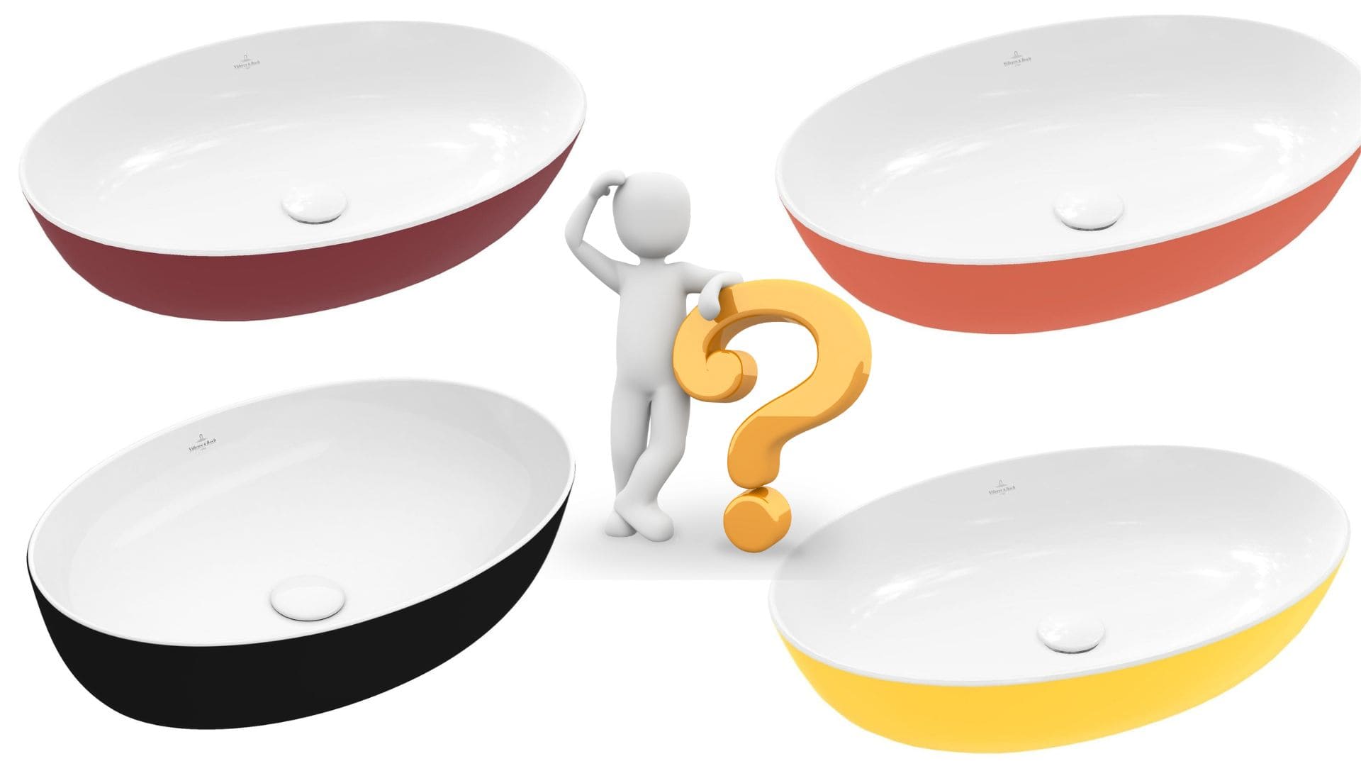 Câu hỏi về chậu Villeroy-boch