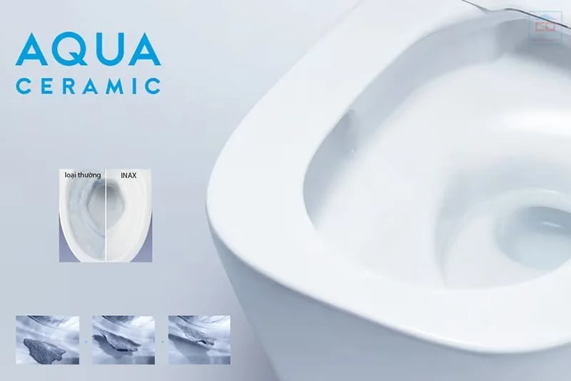 Bồn cầu chất liệu men sứ cao cấp