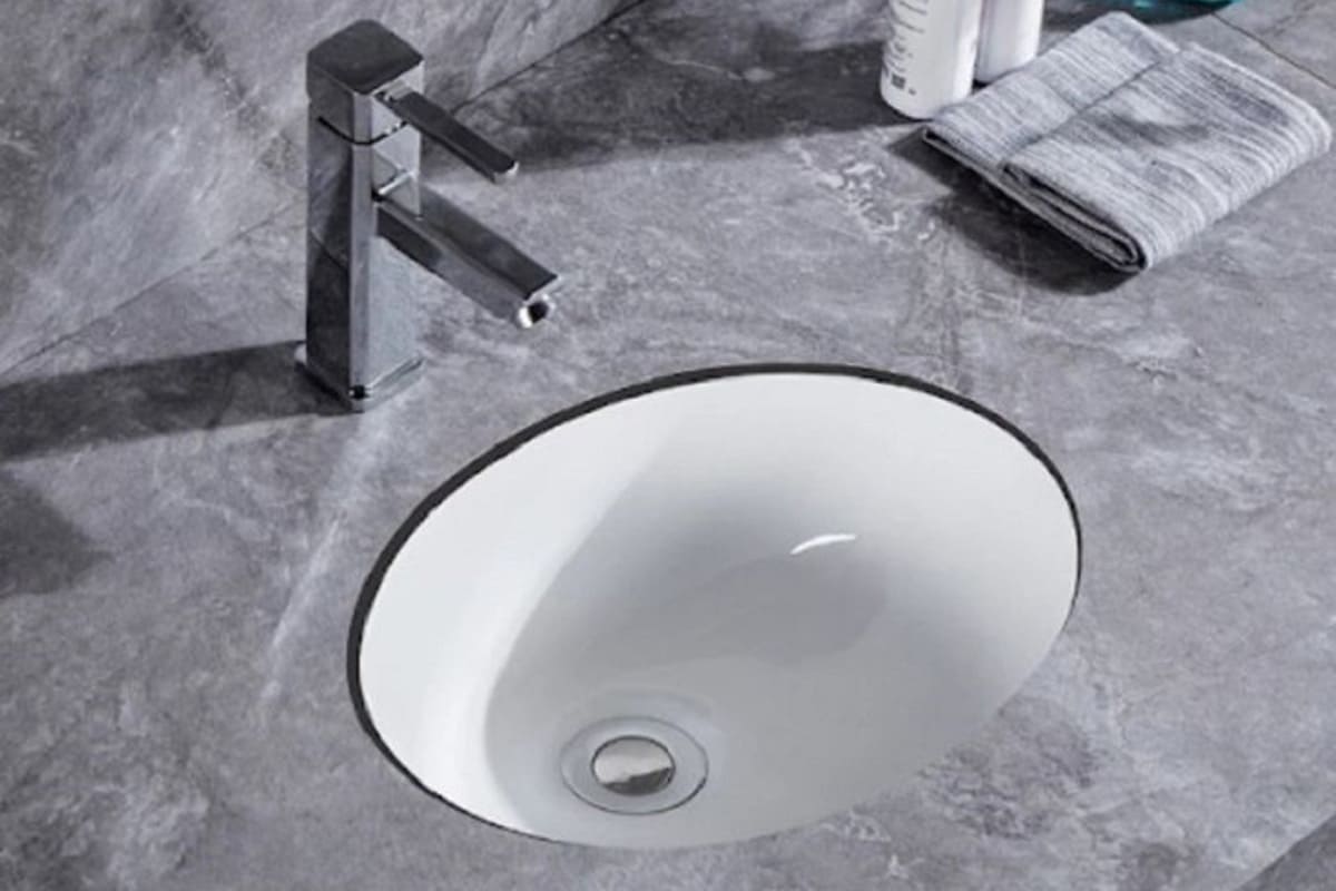 Chậu âm bàn đá tối ưu hóa không gian 