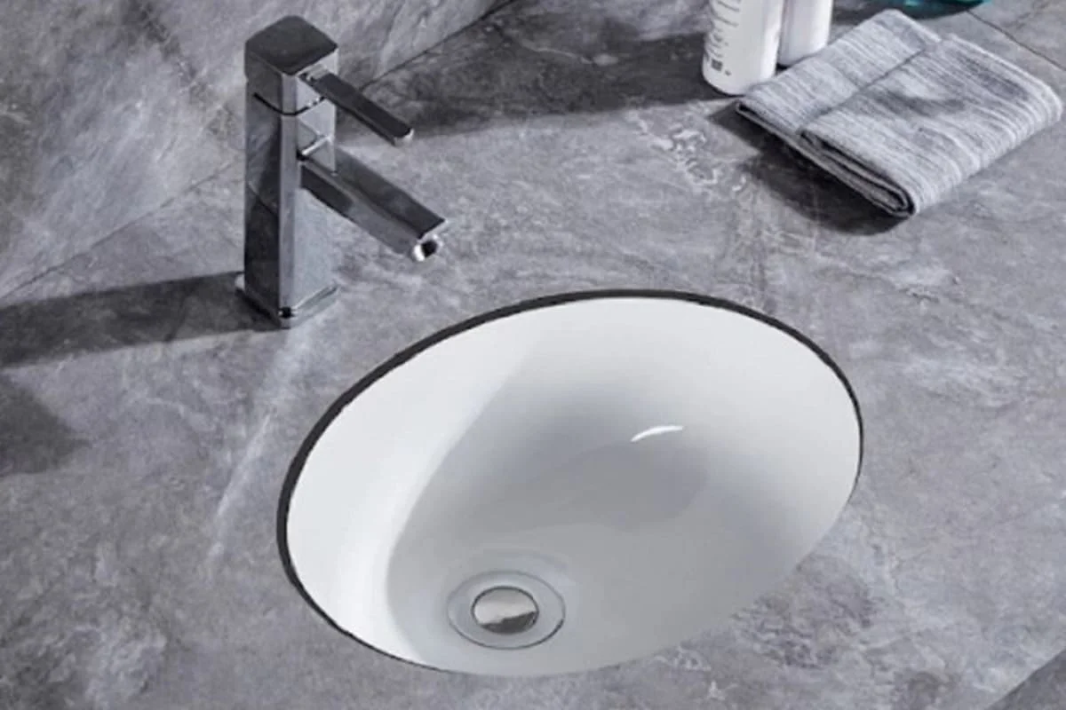 Chậu âm bàn đá tối ưu hóa không gian