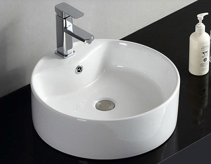 Chậu bàn đá tròn Nanosi N304 giá rẻ