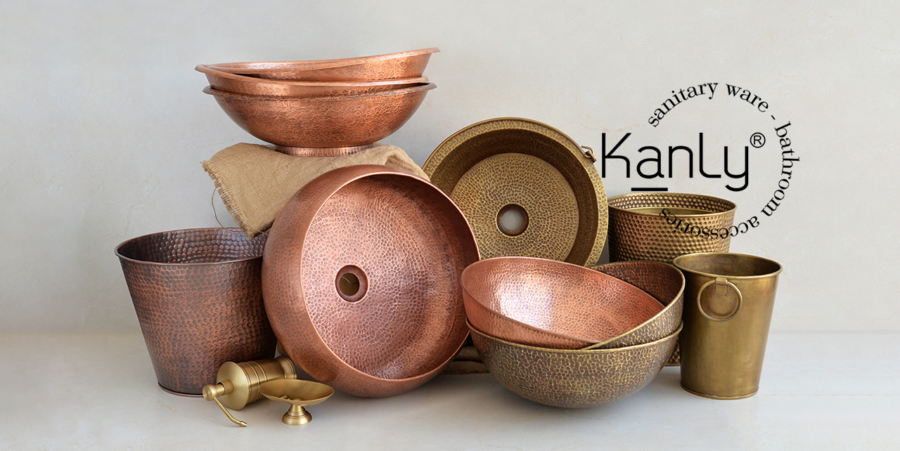 Chậu bằng đồng Kanly chất liệu bền bỉ