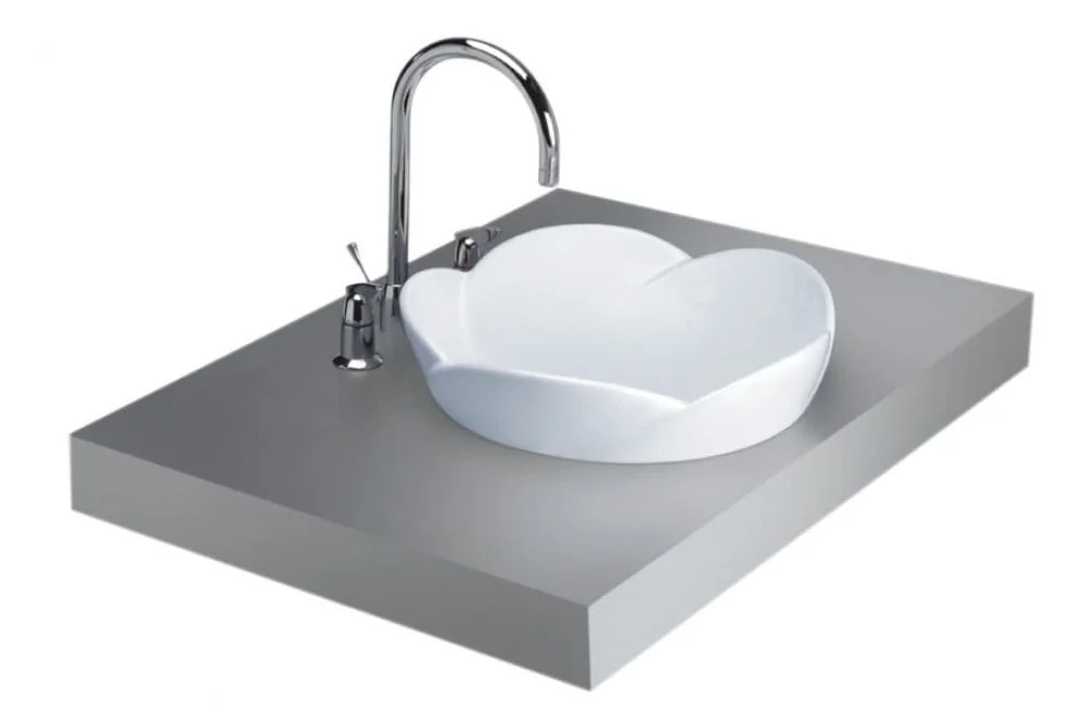 Chậu rửa mặt COTTO C0001 Fleur Dương Bàn