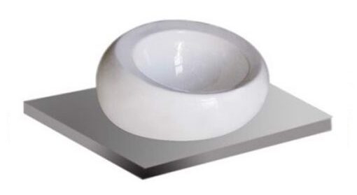 Chậu rửa mặt COTTO C0005 dương bàn 