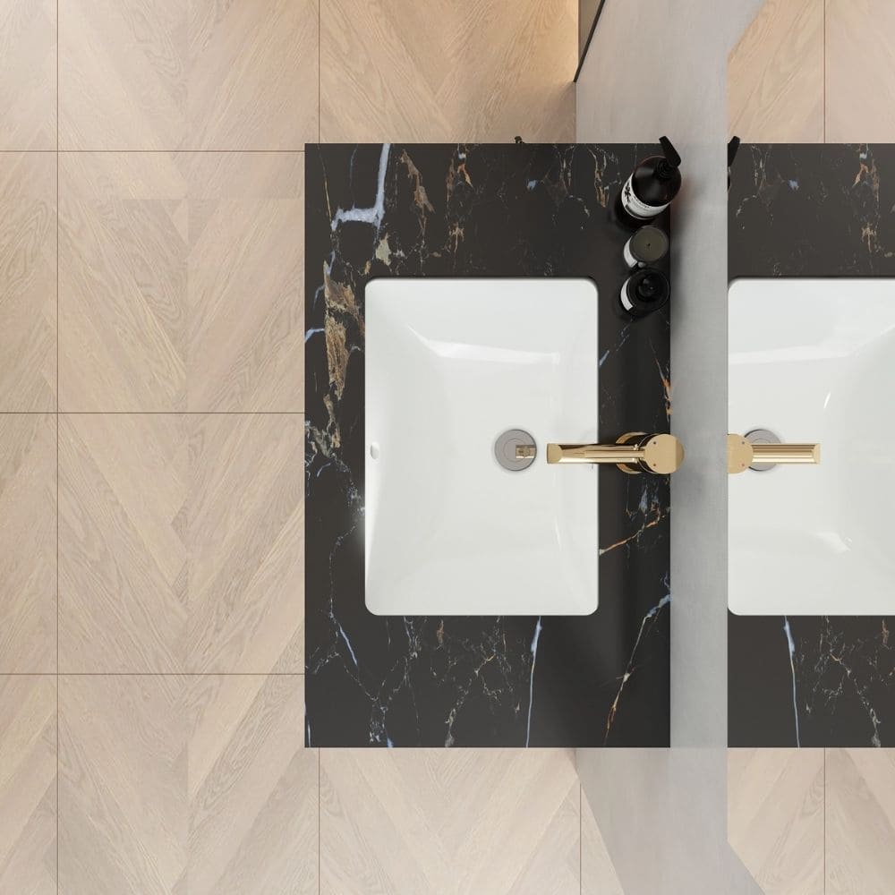 Chậu đá 2 tầng Viglacera chất liệu đá cao cấp bền bỉ theo thời gian