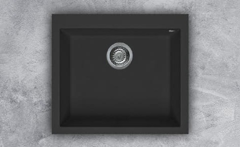 Chậu rửa bát đá 1 hố Malloca Nero G-10540 