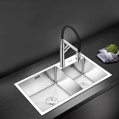 Chậu rửa bát 2 hố Geler GL Eco-8346