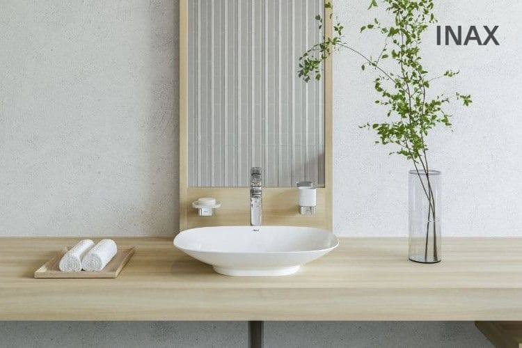 Lavabo Inax – Chi tiết nhỏ nâng tầm đẳng cấp phòng tắm