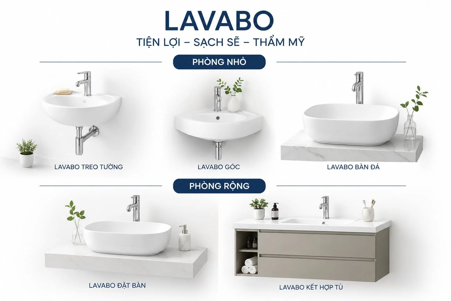 chậu lavabo chính hãng giá rẻ