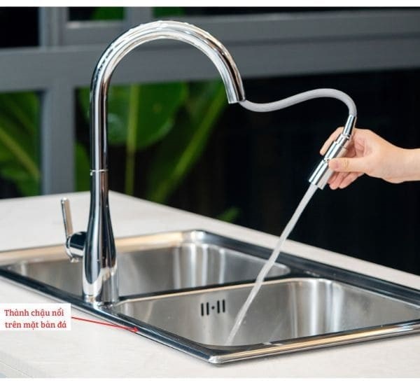 chậu rửa bát lắp dương bàn