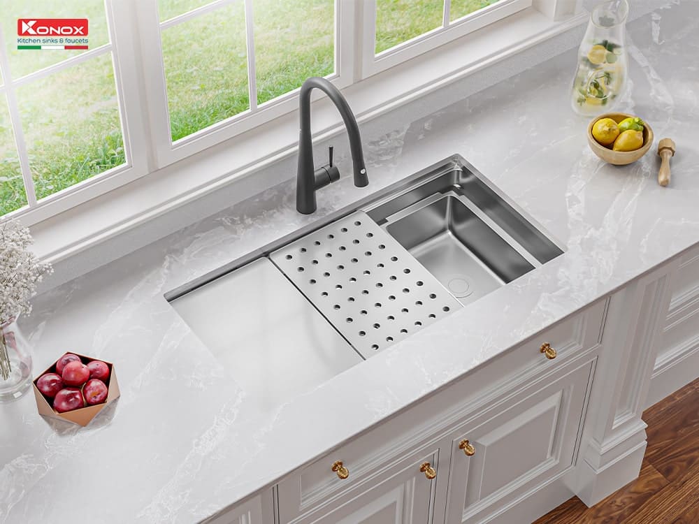 Chậu rửa bát konox chính hãng