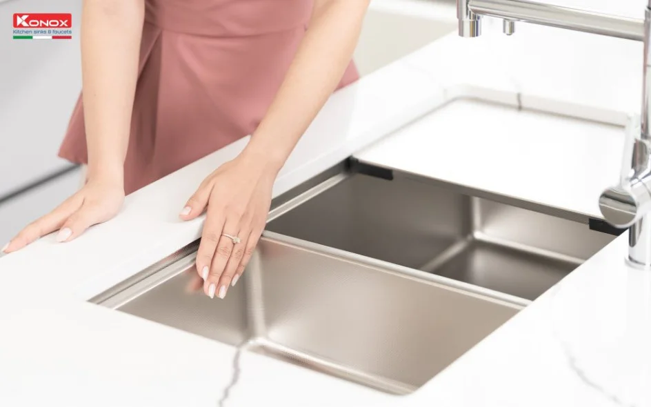 Chậu rửa bát Konox 