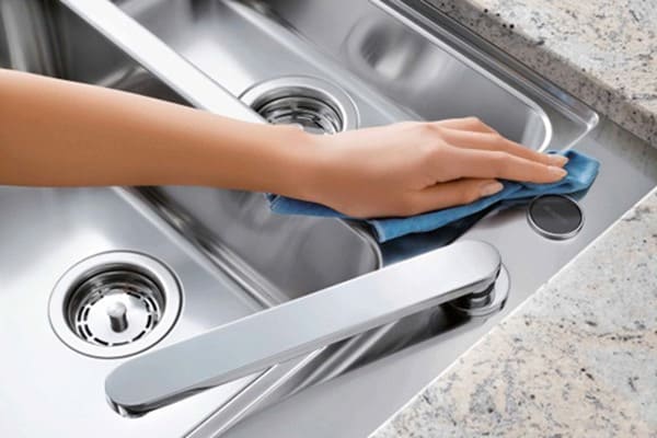 Chậu rửa chống xước dễ dàng lau chùi 