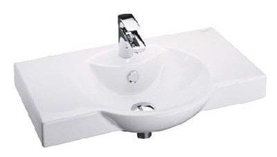 Chậu rửa lavabo COTTO C0055 (treo tường)