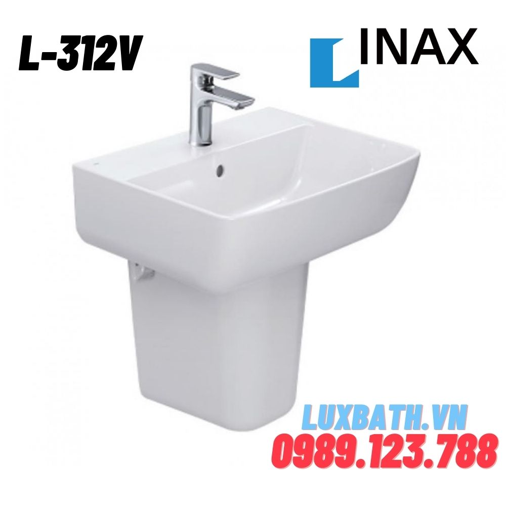 Chậu rửa mặt treo tường Inax L-312V