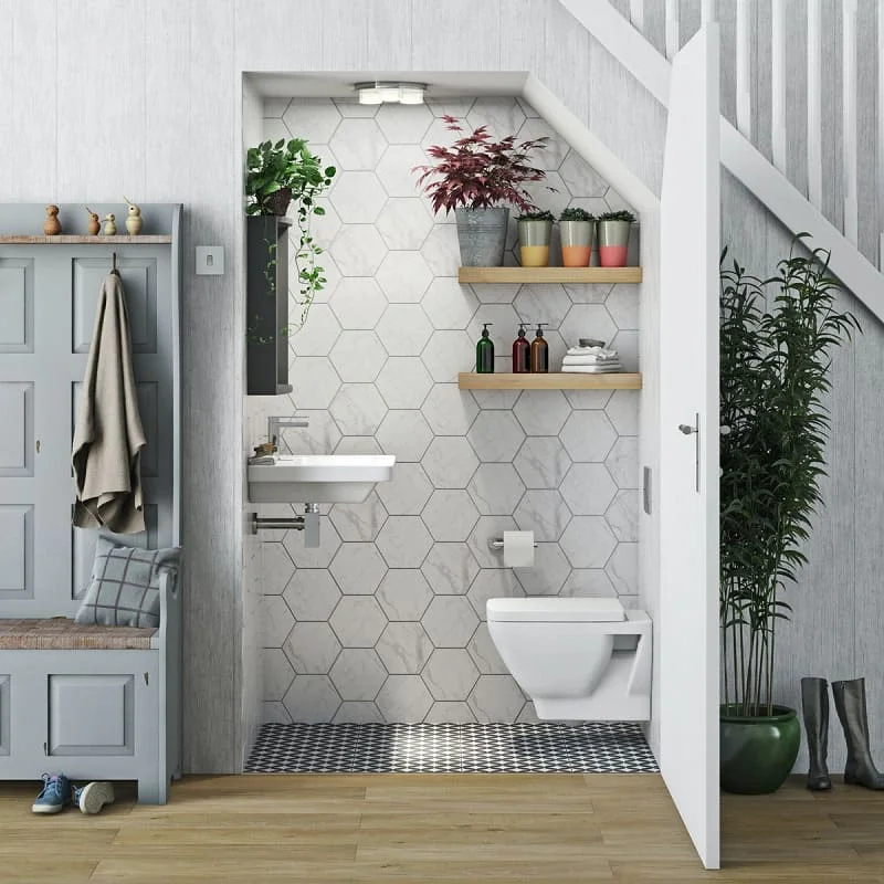 Chậu rửa mặt tối ưu diện tích phòng tắm