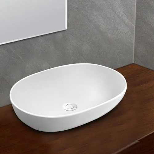Chậu rửa mặt đặt bàn dương bàn đá Platinum P.23.350