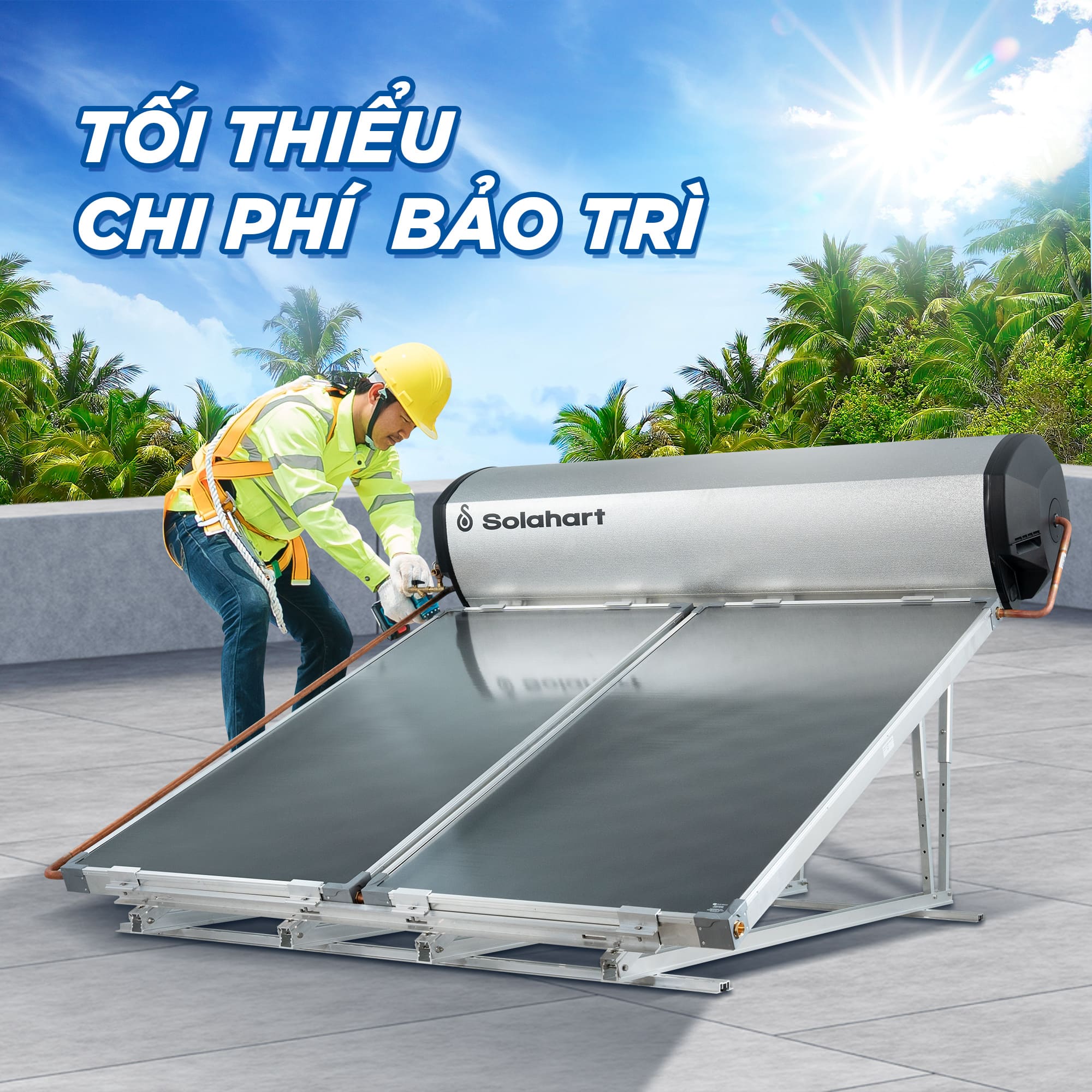 Chi phí bảo trì thấp khi sử dụng máy nước nóng