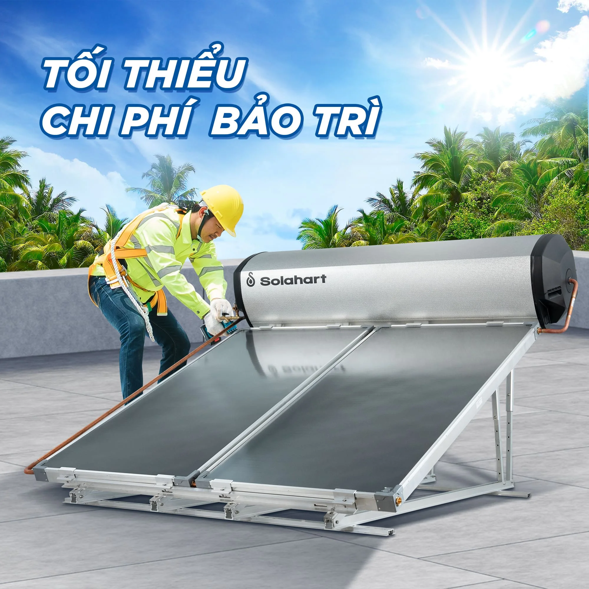 Chi phí bảo trì thấp khi sử dụng máy nước nóng