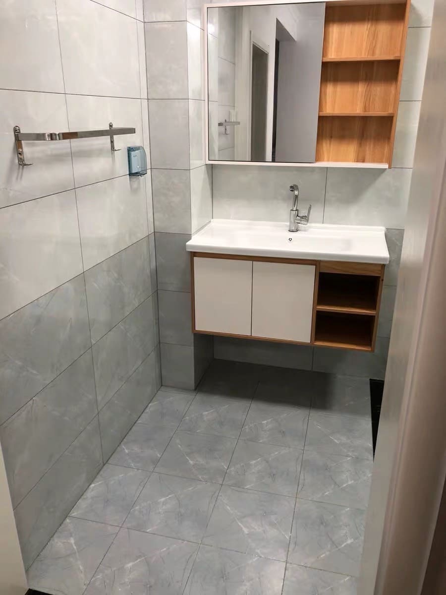 Chọn loại tủ lavabo phù hợp với kết cấu phòng tắm