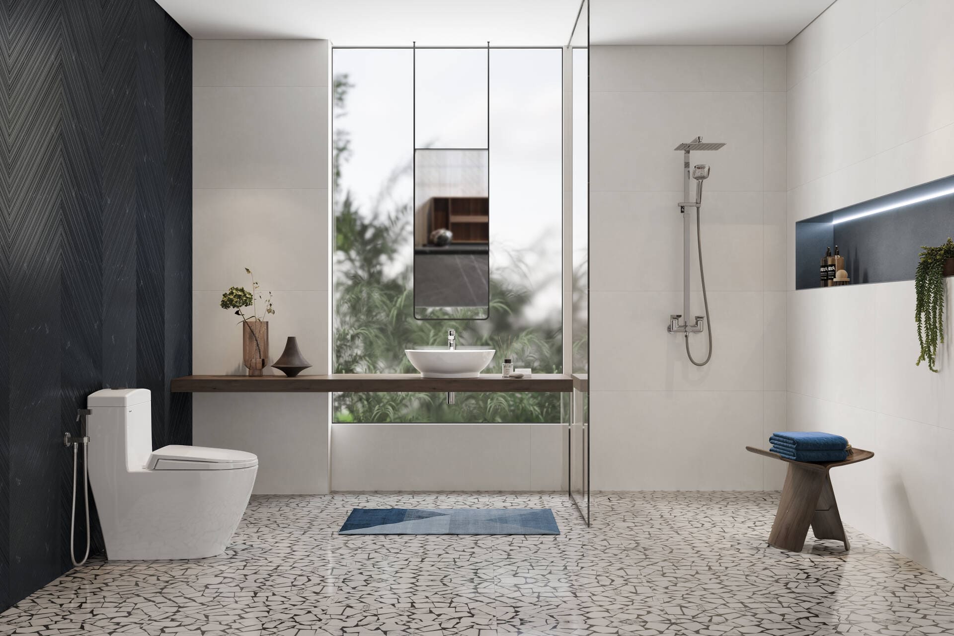 Chọn thiết bị vệ sinh đồng bộ 