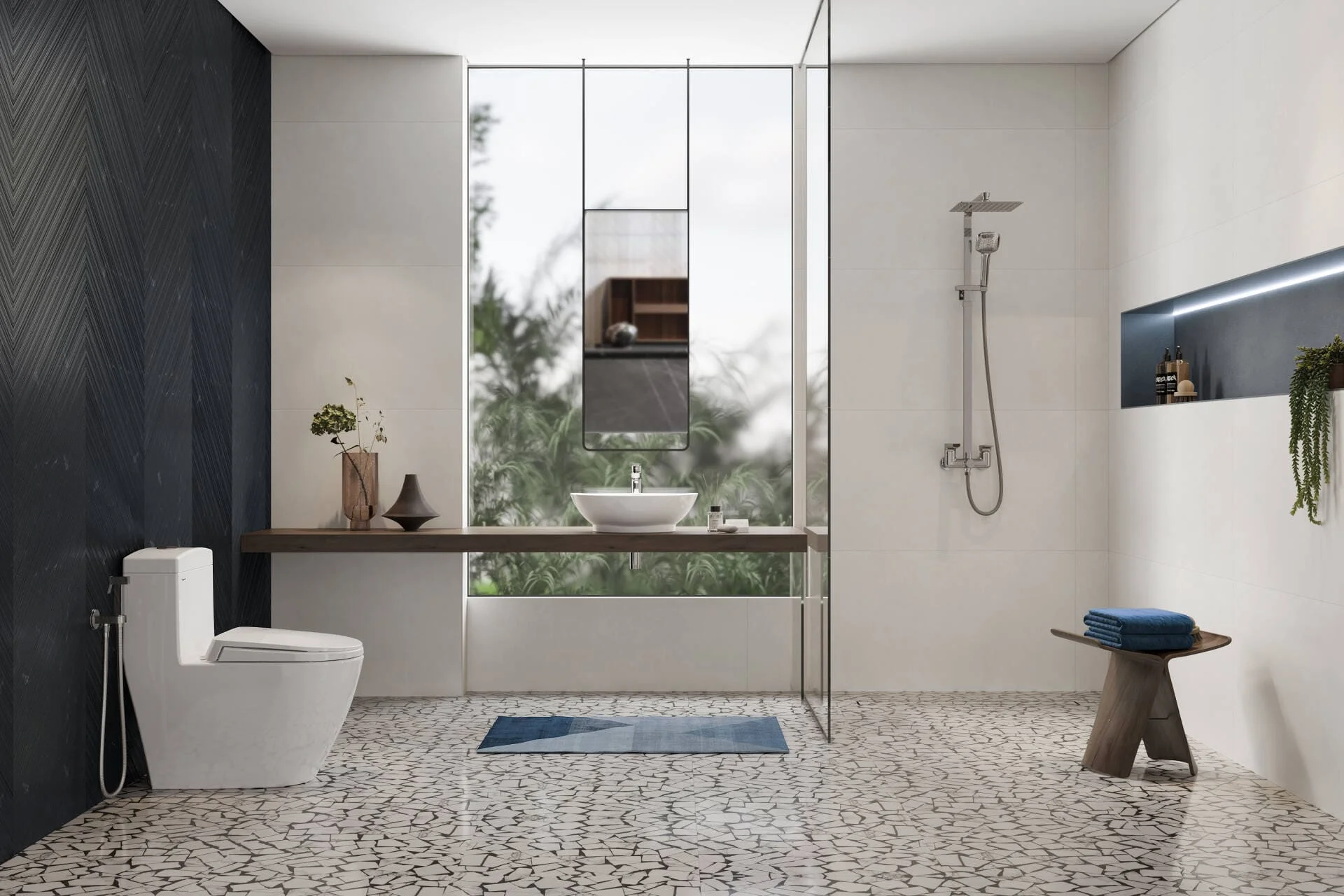 Chọn thiết bị vệ sinh đồng bộ 