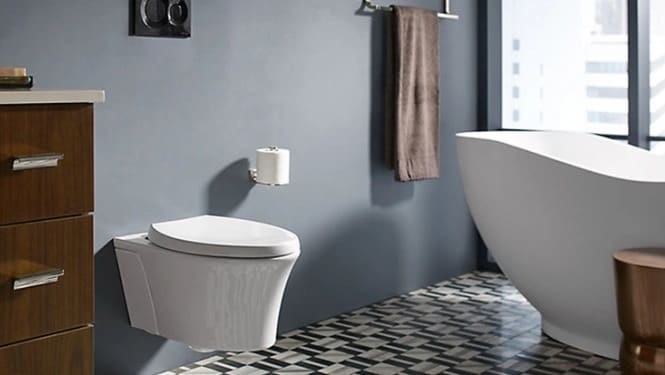 Có nên lắp bồn cầu treo tường không?