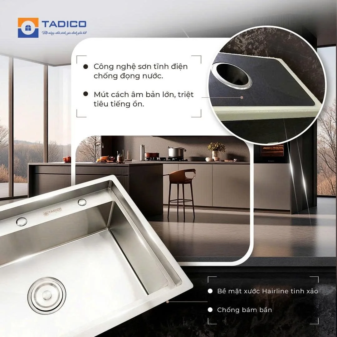 Có nên mua chậu rửa bát Tadico?