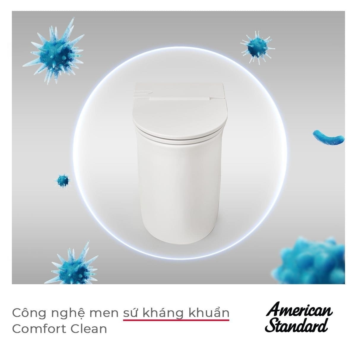 ComfortClean™ – Lớp kháng khuẩn chủ động
