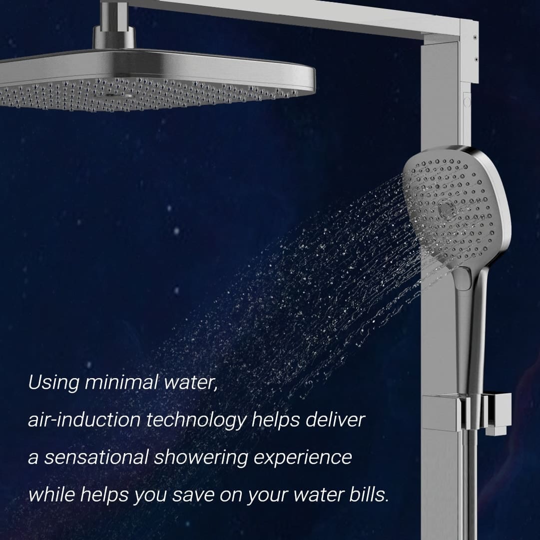 Công nghệ tiết kiệm nước sen tắm Jomoo