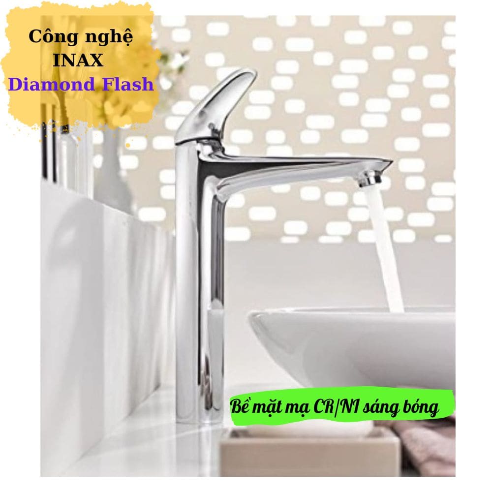 Công nghệ vòi chậu Inax 