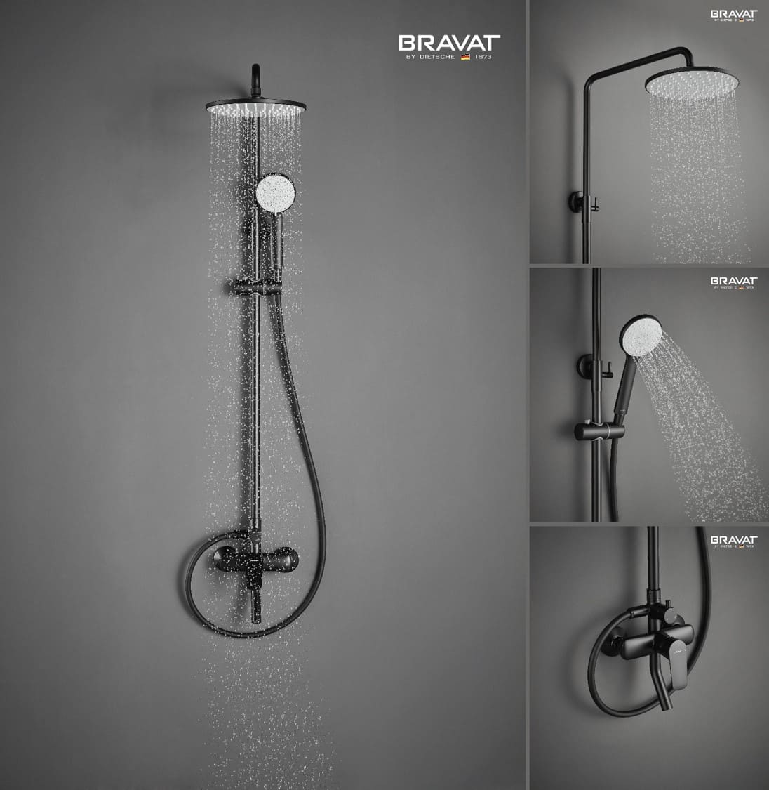Công nghệ sen tắm Bravat 