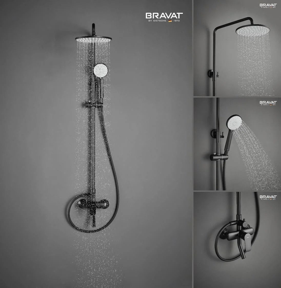 Công nghệ sen tắm Bravat 