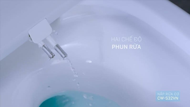nắp rửa cơ inax CW-S32VN cồn nghệ nổi bật và tính năng ưu việt 